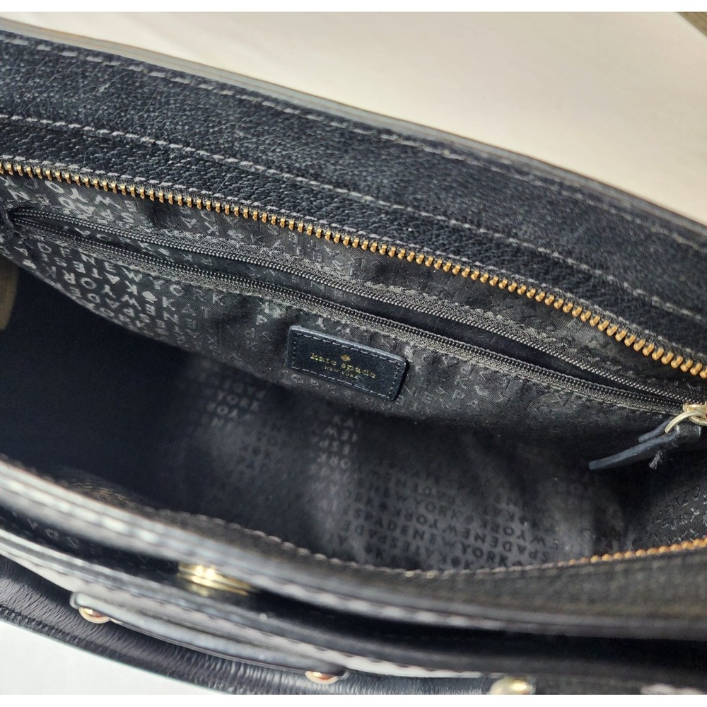 Kate Spade New York Black Satchel Purse - Picture 8 of 11